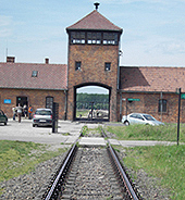 Auschwitz entrance