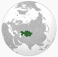 Kazakhstan location