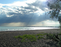 Lake Balkhash, Kazakhstan